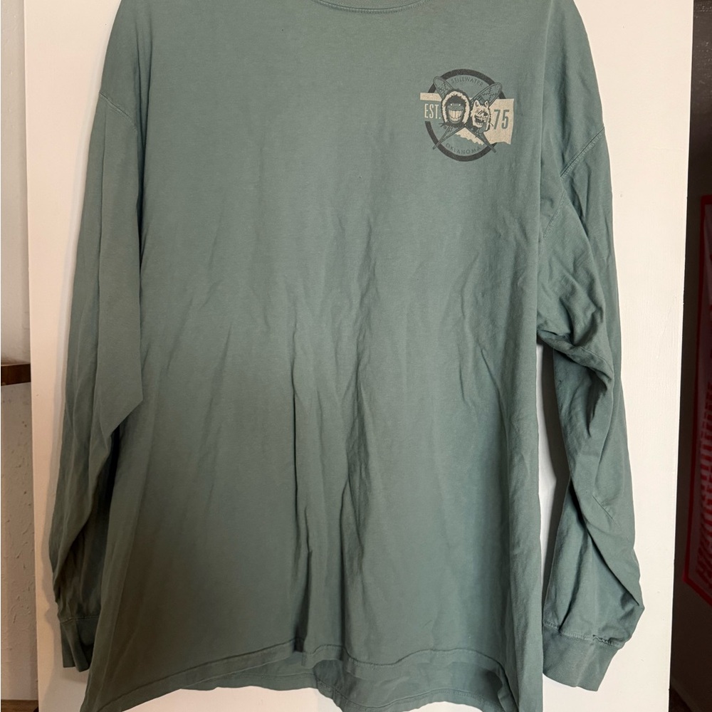 ComfortWash eskimo Joe’s Blue Long Sleeve Shirt